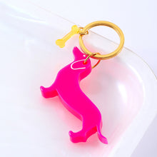 Load image into Gallery viewer, dachshund  keychain
