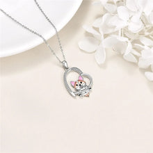 Load image into Gallery viewer, Cute Corgi Heart Pendant Necklace
