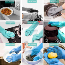 Load image into Gallery viewer, Pet Grooming Cleaning Gloves
