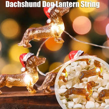 Load image into Gallery viewer, Dachshund Christmas String Lights
