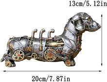 Load image into Gallery viewer, Dachshund  Steampunk Figurine
