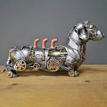 Load image into Gallery viewer, Dachshund  Steampunk Figurine
