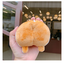 Load image into Gallery viewer, Corgi Butt  Soft Keychain
