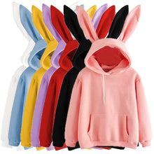 Load image into Gallery viewer, Bunny Ears Fashion Hoody

