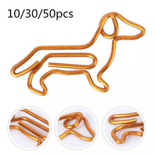Load image into Gallery viewer, Dachshund Paper Clips Office Hand Book Clip
