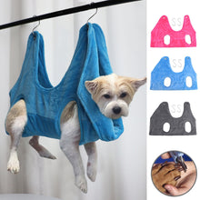 Load image into Gallery viewer, Pet Grooming Hammocks Helper Restraint Bag Dog Nail Clip Trimming Bathing
