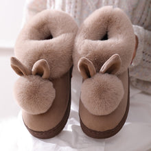 Load image into Gallery viewer, Bunny Plush Indoor Slipper
