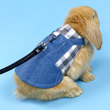 Load image into Gallery viewer, Rabbit Clothes Denim Jacket
