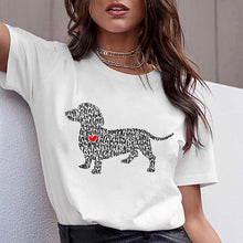 Load image into Gallery viewer, Dachshund dog  Printed T-Shirt

