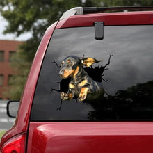 Load image into Gallery viewer, Dachshund Decal Car Stickers
