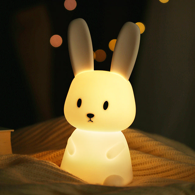 Bunny  Night Light Bedroom Lamp