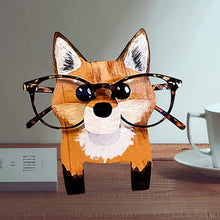 Load image into Gallery viewer, Cute Dog Wood Carvings Sunglass  Glasses Rack

