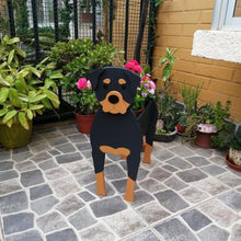 Load image into Gallery viewer, Rottweiler Flowerpot  Home Decor Ornament
