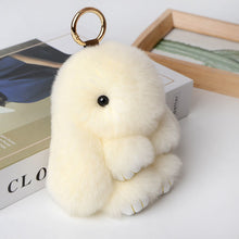 Load image into Gallery viewer, Bunny Fluffy Cute Keychain

