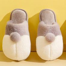 Load image into Gallery viewer, Corgi Butt Plush Slippers
