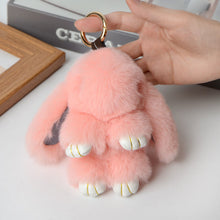 Load image into Gallery viewer, Bunny Fluffy Cute Keychain
