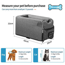 Load image into Gallery viewer, 2-in-1 Portable Pet Carrier &amp; Dog Car Seat Booster
