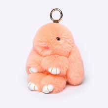 Load image into Gallery viewer, Rabbit Fluffy Cute Keychain
