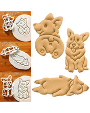 Load image into Gallery viewer, Corgi Dog Shaped Cookie Cutter
