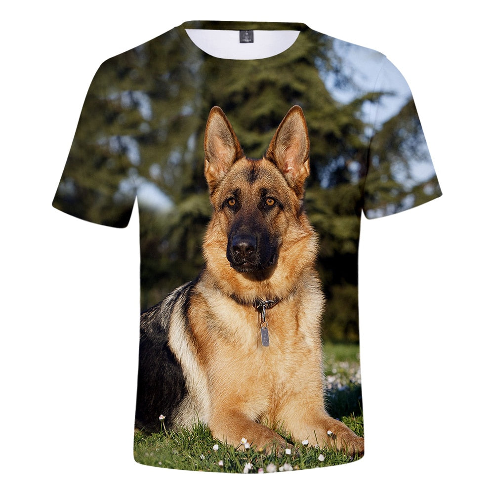 German Shepherd T-shirt Men And Women