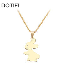 Load image into Gallery viewer, Cute Bunny Pendant Necklace
