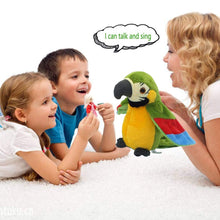 Load image into Gallery viewer, Parrot Talking Plush Toy
