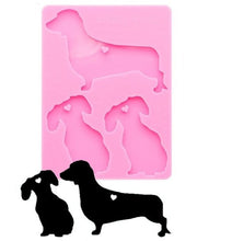 Load image into Gallery viewer, Dachshund Dog Silicon Mold
