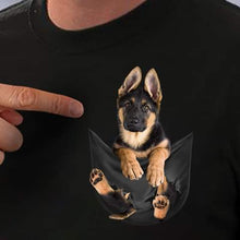 Load image into Gallery viewer, German Shepherd Fashion  pocket T-Shirts
