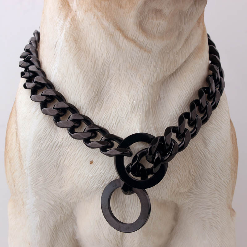 Rottweiler Collar Gold Chain Luxury
