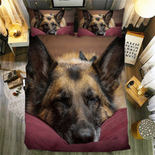 Load image into Gallery viewer, German Shepherd Duvet Cover Bedding Set
