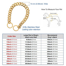 Load image into Gallery viewer, Rottweiler Collar Gold Chain Luxury
