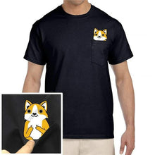 Load image into Gallery viewer, Funny Corgi  Finger Unisex T-Shirt
