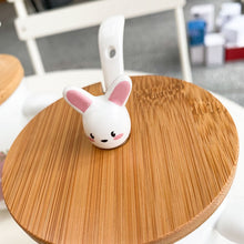 Load image into Gallery viewer, Fashion bunny mug with bamboo Lid
