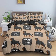 Load image into Gallery viewer, Rottweiler Bedding Set
