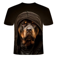 Load image into Gallery viewer, Rottweiler 3D Printed T Shirt
