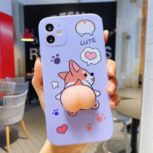 Load image into Gallery viewer, Squishy Buttocks Corgi Phone Case
