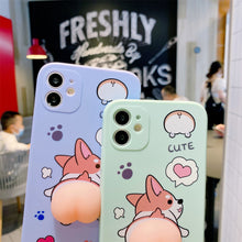 Load image into Gallery viewer, Squishy Buttocks Corgi Phone Case
