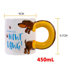 Load image into Gallery viewer, Hawt Dawg Dachshund Coffee Mug
