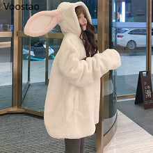 Load image into Gallery viewer, Cute Rabbit Couple Hoodies
