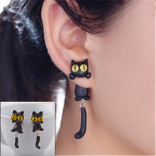 Load image into Gallery viewer, New Fashion Cute Animal Female Creative Handmade Earrings Polymer Clay Dinosaur Dog Cat Earrings Party Jewelry For Women Girls
