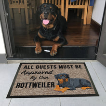 Load image into Gallery viewer, Rottweiler No Need To Knock Doormat Non Slip
