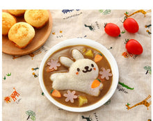 Load image into Gallery viewer, Cute Bunny  Seaweed Rice Box Mold DIY baby food
